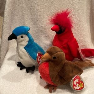 Spring Birds Beanie Babies